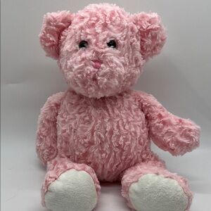Fluffy Pink Teddy Bear Plush Toy